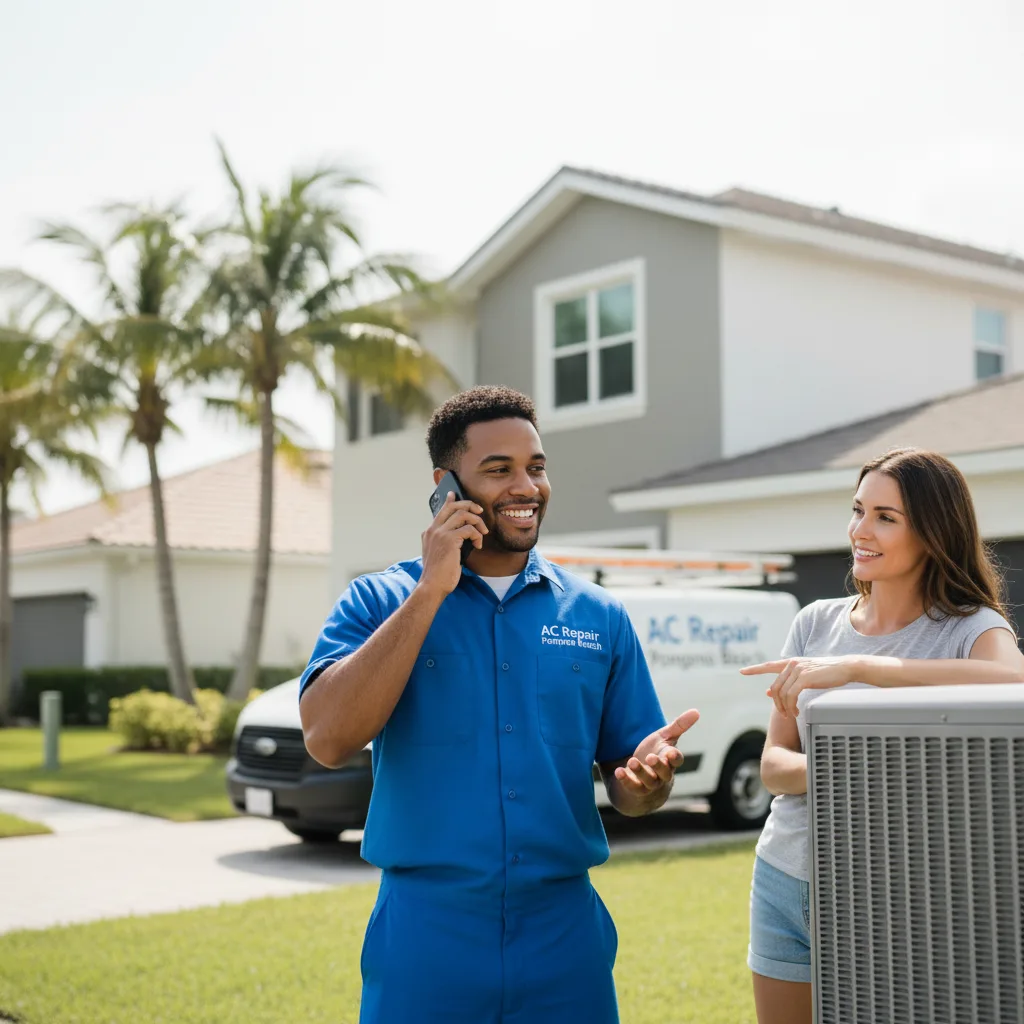 AC Repair Pompano Beach customer support in Bellville